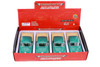 Box of 4 1955 Chevy Bel Air Hardtop, Green/Beige - Showcasts 77229GND - 1/24 Scale Diecast Model Toy Cars