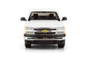 2006 Chevy Silverado 1500 Double Cab Truck, White - Showcasts 71393WH - 1/25 Scale Diecast Model Toy Car