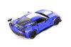 2019 Chevy® Corvette® ZR1 Hardtop, Blue - Showcasts® 71356BU - 1/24 Scale Diecast Model Toy Car