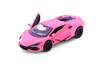 Box of 12 Lamborghini Revuelto Hardtop, Matte Hot Pink - Kinsmart 5459DPK - 1/38 Scale Diecast Model Toy Cars