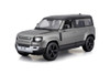 2022 Land Rover Defender 110, Silver - Bburago 18-21101SV - 1/24 Scale Diecast Model Toy Car