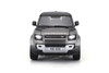 2022 Land Rover Defender 110, Silver - Bburago 18-21101SV - 1/24 Scale Diecast Model Toy Car