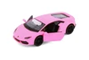 Lamborghini Huracan Hard Top, Matte Hot Pink - Kinsmart 5382DPK - 1/36 Scale Diecast Model Toy Car