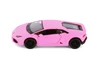 Lamborghini Huracan Hard Top, Matte Hot Pink - Kinsmart 5382DPK - 1/36 Scale Diecast Model Toy Car