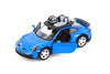 Porsche 911 Rallye w/Roof Rack, Blue - Kinsmart 5481D - 1/36 Scale Diecast Model Toy Car