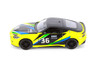 Nissan Fairlady Z Customized Livery Edition, Yellow/Black - Kinsmart 5443DF - 1/36 Scale Diecast Model Toy Car