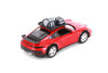 Porsche 911 Rallye w/Roof Rack, Red - Kinsmart 5481D - 1/36 Scale Diecast Model Toy Car