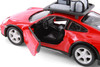 Porsche 911 Rallye w/Roof Rack 4-Pack, ASSTD - Kinsmart 5481D - 1/36 Scale Diecast Model Toy Cars