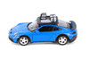 Porsche 911 Rallye w/Roof Rack 4-Pack, ASSTD - Kinsmart 5481D - 1/36 Scale Diecast Model Toy Cars