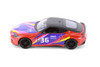 Nissan Fairlady Z Customized Livery Edition, Orange/Purple - Kinsmart 5443DF - 1/36 Scale Diecast Model Car