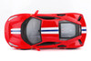 Ferrari 488 Pista, Red - Bburago 18-26026R - 1/24 Scale Diecast Model Toy Car