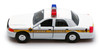 Box of 12 Chicago Police/Illinois State Police, White - Showcasts 9985CG/IL - 5" Scale Diecast Model Toy Cars