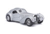 Bugatti Atlantic Hard Top, Silver - Bburago 18-22092SV - 1/24 Scale Diecast Model Toy Car