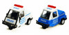 Box of 12 NYC Metro Police Mini Car, ASSTD - Showcasts 2180DNY - 4" Scale Diecast Model Toy Cars
