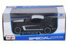 Ford Mustang Boss 302, Black w/ White - Maisto 31269BK - 1/24 Scale Diecast Model Toy Car