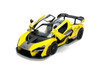 McLaren Senna "8-PAS Racing", Yellow/Black - Jada Toys 36484 - 1/24 Scale Diecast Model Toy Car