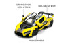 McLaren Senna "8-PAS Racing", Yellow/Black - Jada Toys 36484 - 1/24 Scale Diecast Model Toy Car