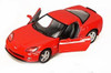 2007 Chevy Corvette Z06, Red - Kinsmart 5320D - 1/36 scale Diecast Car (Brand New, but NOT IN BOX)