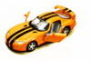 Dodge Viper GTS-R Hard Top, Orange with Black Stripes - Kinsmart 5039DA - 1/36 Scale Diecast Model Replica (Brand New, but NOT IN BOX)
