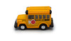 Box of 12 School Buses, Yellow - Kinsmart 4004DY - 3.75" Scale Diecast Model Toy Cars