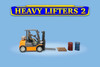 "Heavy Lifters 2" 6pc Figure Set, ASSTD - American Diorama AD-2434MJ - 1/64 Scale Figurine - Diorama Accessory