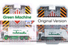 GREEN MACHINE 2021 Mack LR Rear Loader Refuse Truck, White - Greenlight 45170C/48 - 1/64 Scale Diecast Car