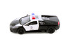 Lamborghini Murcielago LP640 Police, Black & White - Kinsmart 5317DP - 1/36 scale Diecast Car