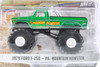 GREEN MACHINE 1979 Ford F-250 Monster Truck, Pa. Mountain Monster - Greenlight 49100A 1/64 scale Diecast Car