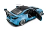 2024 Toyota GR86 w/Liberty Walk Body Kit, Baby Blue - Solido S1813601 - 1/18 Scale Diecast Model Toy Car