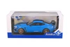 2024 Ford Shelby Mustang Super Snake, Grabber Blue w/Black Stripe Stripe - Solido S1813802 - 1/18 Scale Diecast Model Toy Car