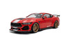 2024 Ford Shelby Mustang Super Snake, Red w/White Stripe - Solido S1813801 - 1/18 Scale Diecast Model Toy Car