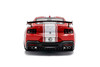 2024 Ford Shelby Mustang Super Snake, Red w/White Stripe - Solido S1813801 - 1/18 Scale Diecast Model Toy Car