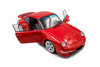 1997 Porsche 911 (993) RS, Indischrot Red - Solido S1810104 - 1/18 Scale Diecast Model Toy Car