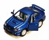 Funny Collection Subaru Impreza, Blue - Kinsmart 4008/16D - 3.75 Inch Scale Diecast Model Replica