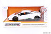 Lamborghini Huracán Performante, White - Jada Toys R-23710 - 1/24 scale Diecast Model Toy Car