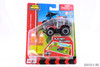 Mini Work Machines Massey Ferguson SS.265 Farm Tractor w/Playmat, cones, haystacks, Red - Maisto R-23746 - 3" Scale Diecast Model Toy Car