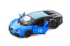 Box of 12 Bugatti Chiron Supersport Livery Edition, ASSTD - Kinsmart 5423DF - 1/38 Scale Diecast Model Toy Cars
