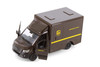 Box of 12 Mercedes-Benz Sprinter UPS Delivery Van, Brown - Kinsmart 5476D - 1/48 Scale Diecast Model Toy Cars