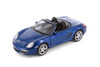 Porsche Boxster S Open Convertible, Blue - Showcasts® 22479C/4D - 1/24 Scale Diecast Model Toy Car