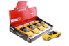 Porsche Boxster S Open Convertible, Yellow - Showcasts® 22479C/4D - 1/24 Scale Diecast Model Toy Car