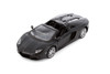 Lamborghini Aventador LP 700-4 Roadster Convertible, Matte Black - Showcasts 37504 - 1/24 Scale Diecast Model Car