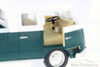 1963 Volkswagen Classical Bus Double Cab Pick Up, Green - Kinsmart 5387D - 1/34 Scale Diecast Model Toy Car (Brand New, but NOT IN BOX)