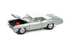 1966 Buick Skylark GS Riviera, Metallic Green w/White Top & Interior - Johnny Lightning JLMC038/48 - 1/64 Scale Diecast Model Toy Car