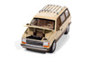 1987 Plymouth Voyager, Light Cream w/Bronze - Auto World AW64512/48B - 1/64 Scale Diecast Model Toy Car