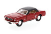 1965 Ford Mustang Soft Top, Red - Superior 5719 - 1/34 scale diecast model car (1 car, no box)