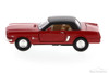 1965 Ford Mustang Soft Top, Red - Superior 5719 - 1/34 scale diecast model car (1 car, no box)