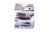 1987 Plymouth Voyager, Ice Blue 2-Tone - Auto World AW64512/48A - 1/64 Scale Diecast Model Toy Car