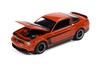 2012 Ford Mustang Boss 302, Competition Orange Blaze w/Black Accents - Auto World AW64502/12B - 1/64 Scale Diecast Model Toy Car