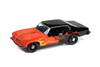 1974 Pontiac GTO (Black with Flames), Black/Red - RC2 JLSF027/48A - 1/64 Sale Diecast Model Toy Car