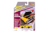 1970 Dodge Coronet Super Bee, Banana Yellow w/Race Graphics - Johnny Lightning JLCG033/48B - 1/64 Scale Diecast Model Toy Car